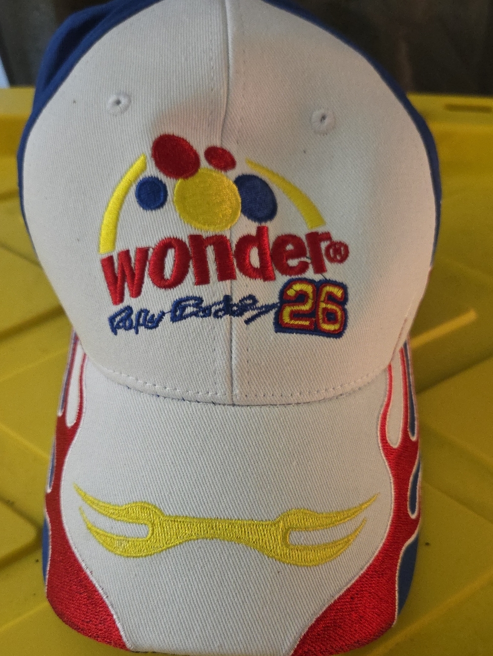 Talladadega Nights Ricky Bobby Wonder Bread #26 NASCAR Cap. New